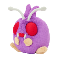 Officiële Pokemon center knuffel Comfy Friends Fluffy Venonat 33cm